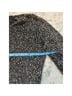 Eileen Fisher 100% Cotton Marled Black White Pullover Sweater Size XS - photo 6