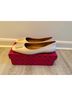 Tory Burch 100% Leather White Flats Size 8 - photo 4