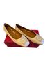 Tory Burch 100% Leather White Flats Size 8 - photo 1