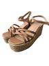 Top Moda Tan Wedges Size 9 - photo 1