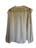 Ann Taylor LOFT Ivory Long Sleeve Blouse Size XL - photo 2