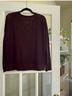 Rag & Bone Burgundy Pullover Sweater Size M - photo 3