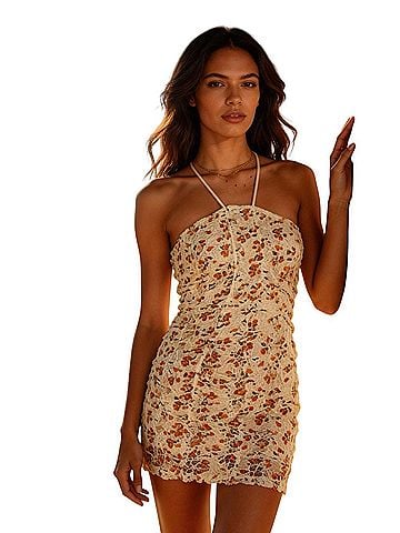 Intimately by Free People Pucker Up Mini Cocktail Dress (view 1)