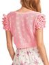 LoveShackFancy Pink Cardigan Size M - photo 2