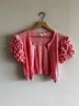 LoveShackFancy Pink Cardigan Size M - photo 4