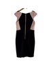 Jax Color Block Black Ivory Cocktail Dress Size 10 - photo 2