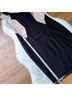 Jax Color Block Black Ivory Cocktail Dress Size 10 - photo 9