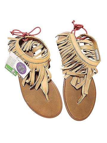 Sanuk Yoga Fringe Sandals (view 1)
