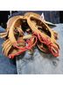 Sanuk Tan Red Sandals Size 7 - photo 10