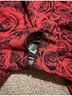 Tadashi Shoji Floral Red Black Romper Size XL - photo 5
