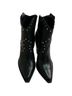 Arezzo Black Ankle Boots Size 6 - photo 1