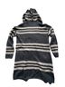 Tahari Stripes Black Gray Tan Cardigan Size S - photo 2