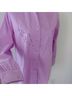Bob Mackie Pink Purple Long Sleeve Button-Down Shirt Size XS - photo 4
