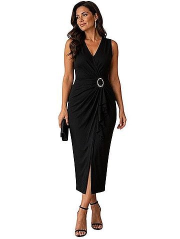 Betsy & Adam B&amp;A Cocktail Dress (view 1)