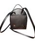 Michael Kors Solid Black Leather Backpack One size - photo 2