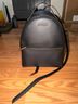Michael Kors Solid Black Leather Backpack One size - photo 6