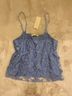Thirty/Thirty Blue Sleeveless Blouse Size M - photo 3