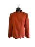 Louben Solid Orange Blazer Size 6 - photo 1