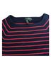 Ralph Lauren Stripes Black Red Pullover Sweater Size M (petite) - photo 1