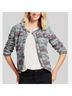 Isani for Target Paisley Floral Graphic Green Blue Jacket Size M - photo 4