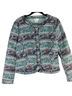 Isani for Target Paisley Floral Graphic Green Blue Jacket Size M - photo 1