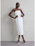 STAUD White Cocktail Dress Size 4 - photo 9