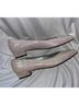 Stuart Weitzman 100% Suede Polka Dots Multi Color Heels Size 7 1/2 - photo 5