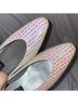 Stuart Weitzman 100% Suede Polka Dots Multi Color Heels Size 7 1/2 - photo 15