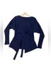 Vince. Solid Blue Pullover Sweater Size S - photo 6