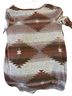 Maurices Aztec Or Tribal Print Multi Color Short Sleeve Blouse Size XS - photo 2