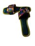 Shein Multi Color Green Yellow Sandals Size 10 - photo 2