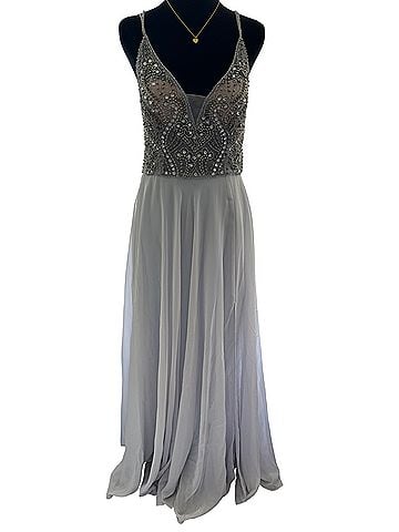 Aqua Cocktail Dress (view 1)