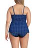 Lands' End Floral Blue White Swimsuit Top Size 3X - photo 2