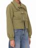 Avec Les Filles 100% Cotton 80% Polyester 20% Cotton 100% Polyester Solid Green Jacket Size M - photo 7