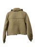 Avec Les Filles 100% Cotton 80% Polyester 20% Cotton 100% Polyester Solid Green Jacket Size M - photo 2