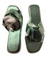 Nikki Green Sandals Size 10 - photo 1