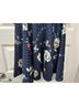 Jodi Kristopher 95% Polyester 5% Spandex 100% Polyester Floral Polka Dots Multi Color Blue White Orange Cocktail Dress Size 7 - photo 8