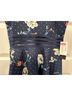 Jodi Kristopher 95% Polyester 5% Spandex 100% Polyester Floral Polka Dots Multi Color Blue White Orange Cocktail Dress Size 7 - photo 5