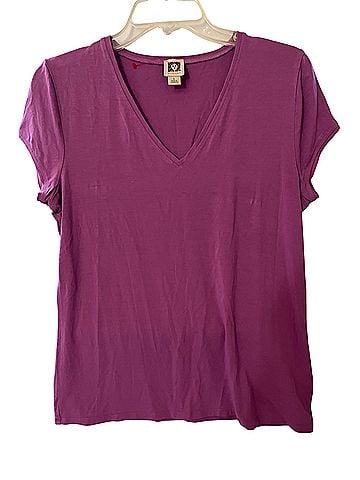 Anne Klein Short Sleeve Blouse (view 1)