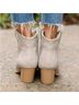 Qupid Gray Ankle Boots Size 8 1/2 - photo 9