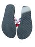 L.L.Bean Red Blue Multi Color Flip Flops Size 8 - photo 2