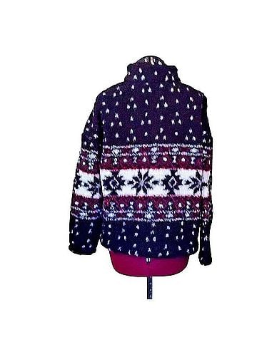 Love Tree Sherpa Southwester Pullover Sweater (view 2)
