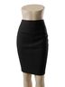 Escada Solid Black Formal Skirt Size S - photo 1