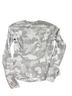 Lululemon Athletica 100% Fleece Knit Camo Gray Pullover Sweater Size 10 - photo 2