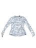 Lululemon Athletica 100% Fleece Knit Camo Gray Pullover Sweater Size 10 - photo 1
