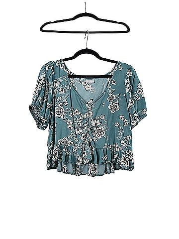 ABound Short Sleeve Blouse (view 2)