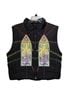 WHO DECIDES WAR 100% Polyester 100% Polyester Black Vest Size XL - photo 1