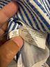 Lane Bryant 100% Polyester 100% Polyester Stripes Blue White Long Sleeve Button-Down Shirt Size 26 - photo 4