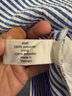 Lane Bryant 100% Polyester 100% Polyester Stripes Blue White Long Sleeve Button-Down Shirt Size 26 - photo 5