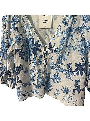 H&M 3/4 Sleeve Button-Down Shirt (view 2)